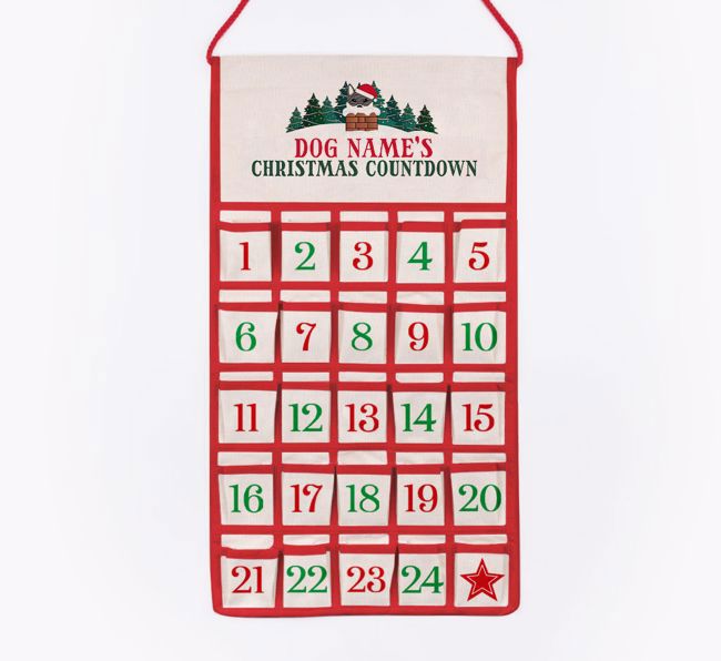 Christmas Countdown: Personalized {breedFullName} Advent Calendar